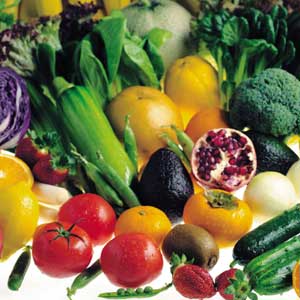 Organic Fruits and Veggies